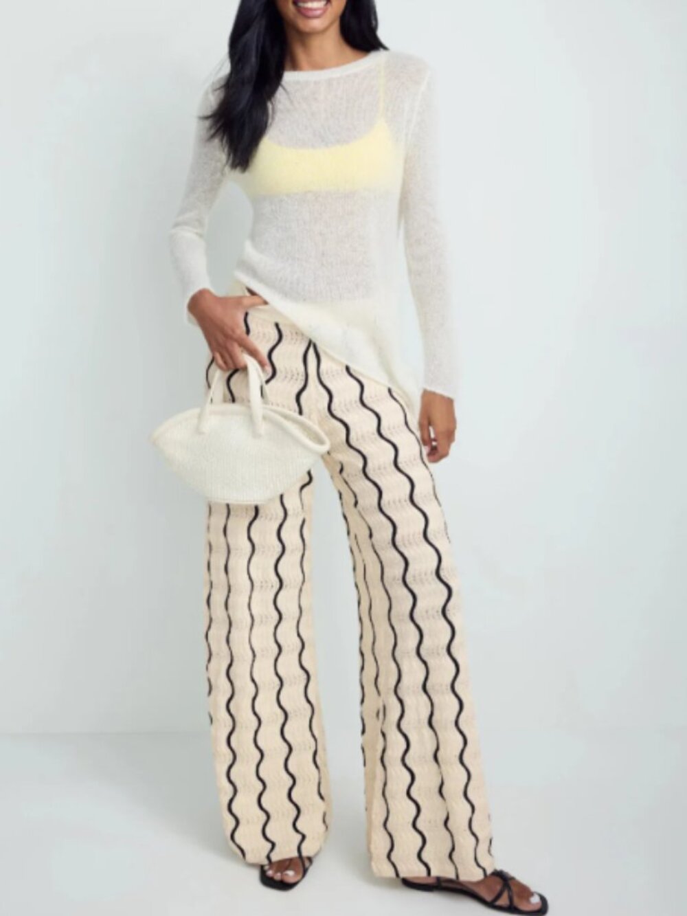RTR-236 Tanya Taylor Lesley Knit Pants